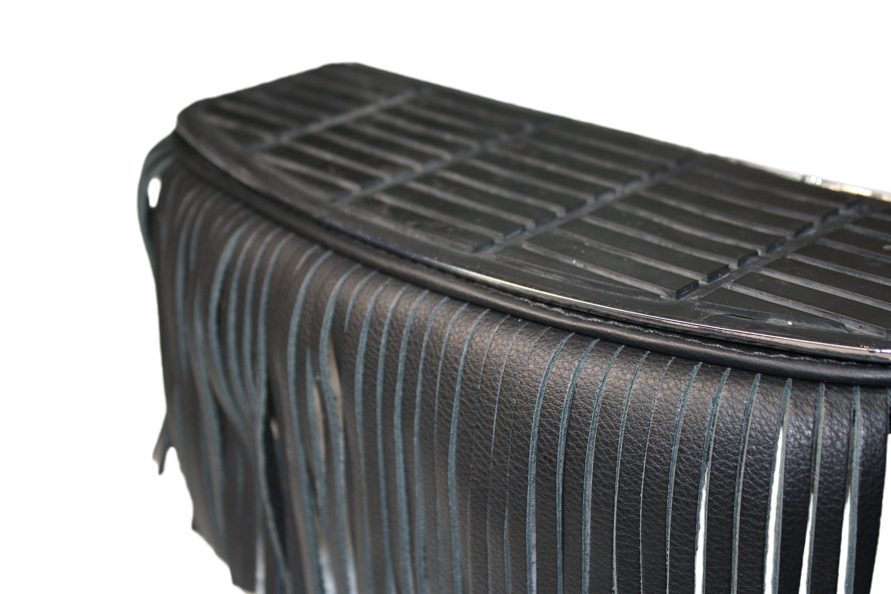 Leather Harley Davidson Floorboard Fringe Set for Touring Boards MCD